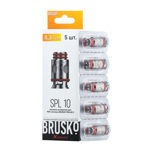 Испаритель Испаритель Brusko Feelin SPL-10 0,3 Oм