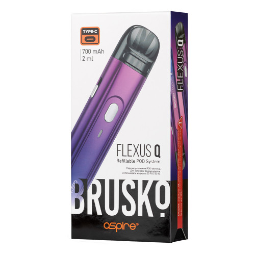 Электронная сигарета BRUSKO FLEXUS Q 700 mAh Фуксия