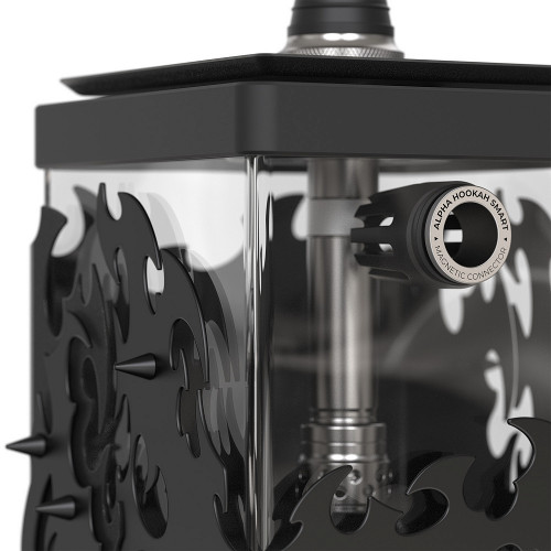 Кальян Alpha Hookah SMART EXZO Tribal Black