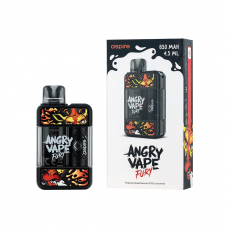 Angry Vape Fury 650 мАч Черный