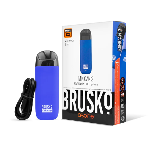 Электронная Сигарета Brusko Minican  2 Синий