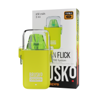 Brusko Minican Flick 650 мАч Желтый Brusko Minican Flick 650 мАч Желтый