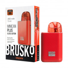 Brusko Minican PLUS Gloss Edition 850 mAh Красный