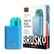 Brusko Minican PLUS Gloss Edition 850 mAh Небесно-голубой