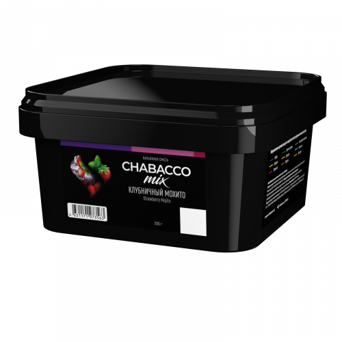 Chabacco Mix Strawberry Mojito (Клубничный Мохито) 200г