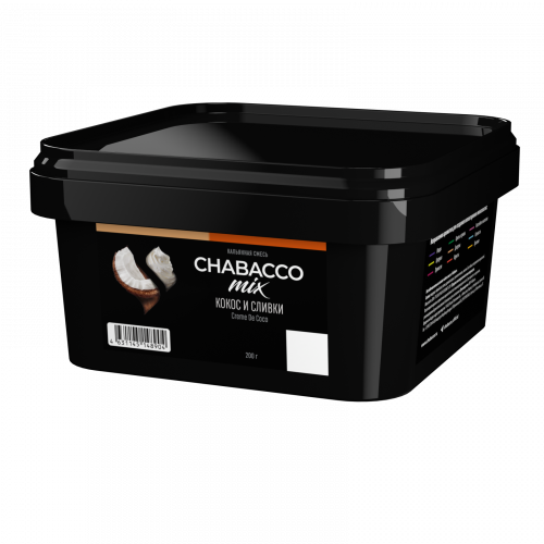 Chabacco Mix Creme De Coco (Кокос и Сливки) 200г