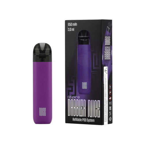 Многоразовая электронная сигарета Dabbler Nice 650 мАч Фиолетовая
