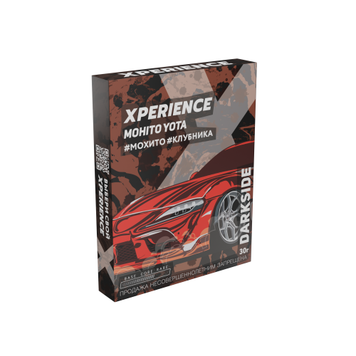 Табак для кальяна Darkside Xperience Mohito Yota (Мохито Клубника) 25г