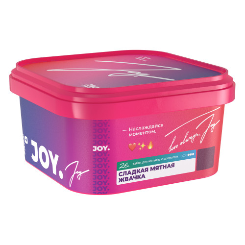 Joy Сладкая мятная жвачка 200г Joy Сладкая мятная жвачка 200г