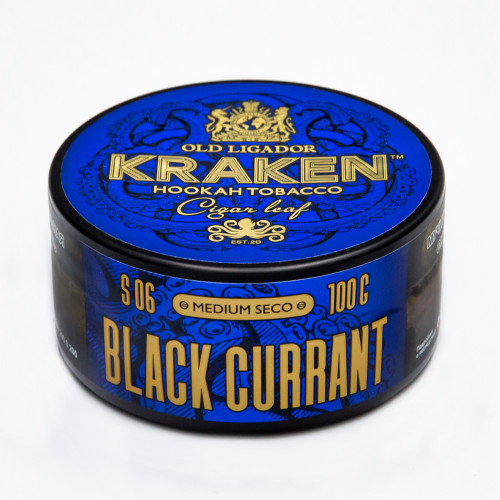 Kraken Medium Seco Черная Смородина 100г Kraken Medium Seco Черная Смородина 100г