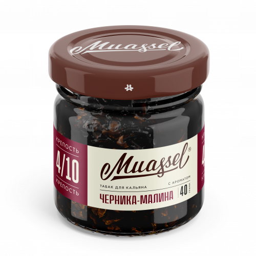 Табак Muassel Medium Черника-малина 4/10 40г Табак Muassel Medium Черника-малина 4/10 40г