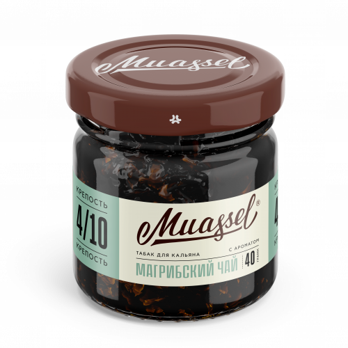 Табак Muassel Medium Магрибский чай 4/10 40г