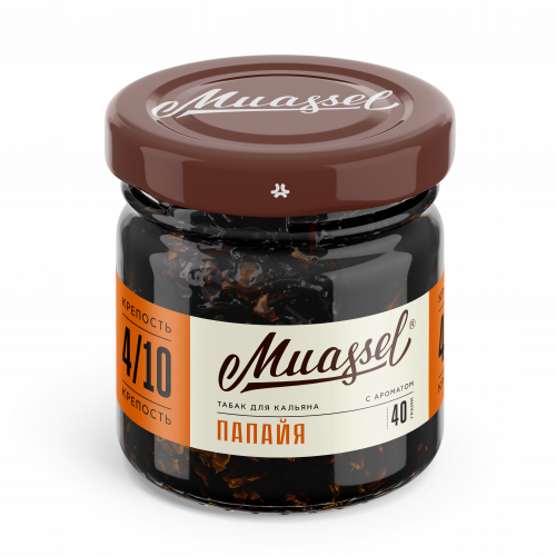 Табак Muassel Medium Папайя 4/10 40г