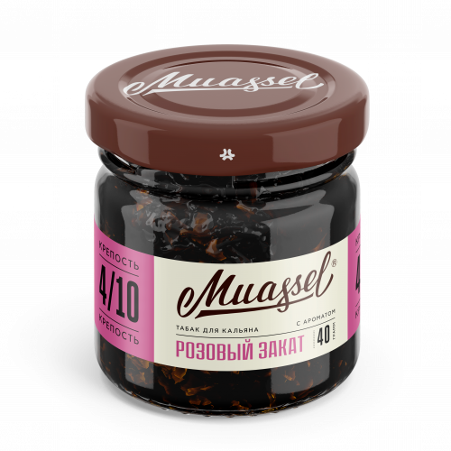 Табак Muassel Medium Розовый Закат 4/10 40г Табак Muassel Medium Розовый Закат 4/10 40г