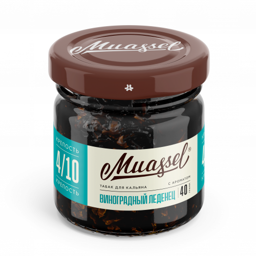 Табак Muassel Medium Виноградный леденец 4/10 40г