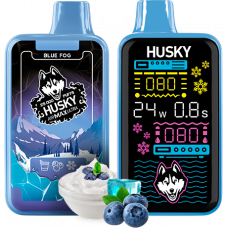 Husky Airmax Ultra Blue Fog (Йогурт с черникой) 25000 Ultra Strong