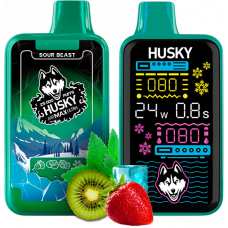 Husky Airmax Ultra Sour Beast (Киви Клубника Мята) 25000 Ultra Strong