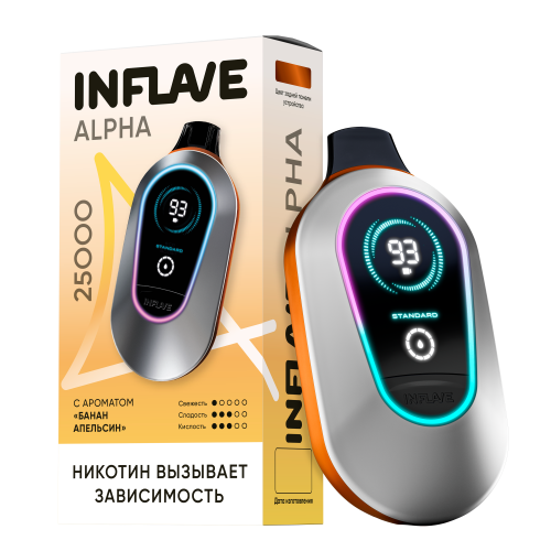Inflave Alpha 25000 Банан Апельсин Inflave Alpha 25000 Банан Апельсин