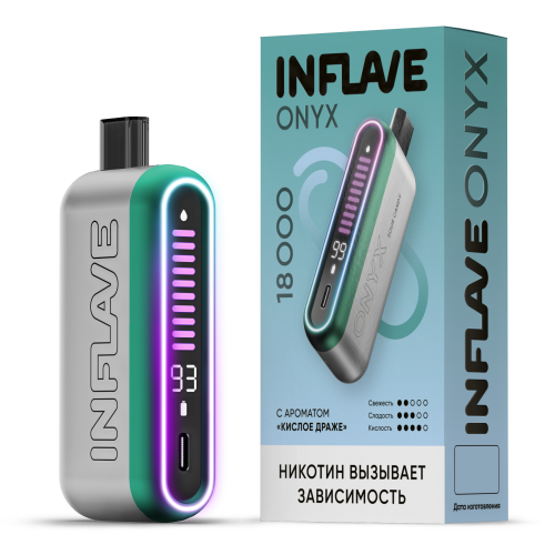 Inflave Onyx 18000 Кислое драже Inflave Onyx 18000 Кислое драже