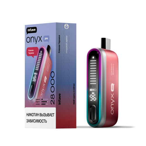 Inflave Onyx Pro 28000 Клюква Черника
