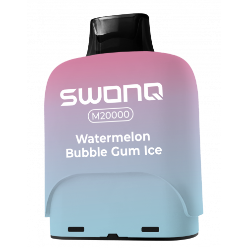Картридж SWONQ M20000 Watermelon Bubblе Gum Ice (Арбузная мятная жвачка)