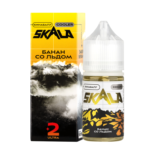 Жидкость Skala Salt Кинабалу (банан со льдом) 30 мл 2 Ultra