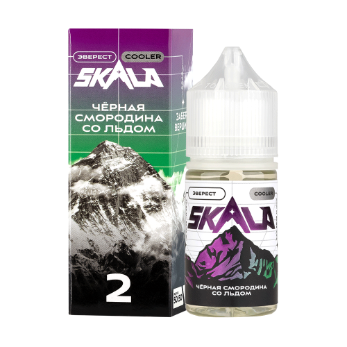 Жидкость Skala Salt Эверест (чёрная смородина со льдом) 30 мл 2