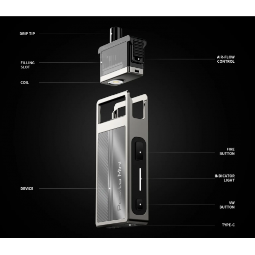 POD-система Smoant Pasito Mini Brown POD-система Smoant Pasito Mini Brown