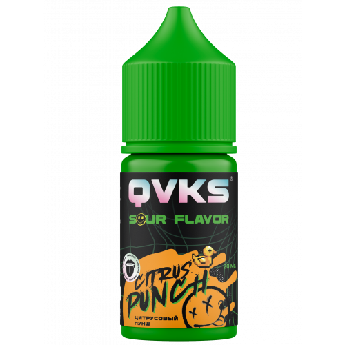 QVKS Sour 20мг Цитрусовый Пунш 30мл
