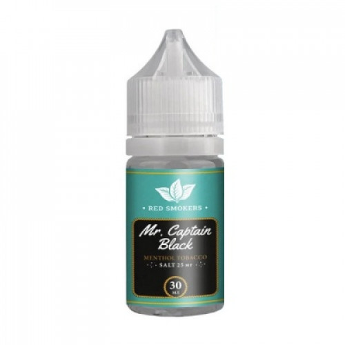 Mr. Captain Black Salt 20мг Menthol Tobacco 30мл Mr. Captain Black Salt 20мг Menthol Tobacco 30мл