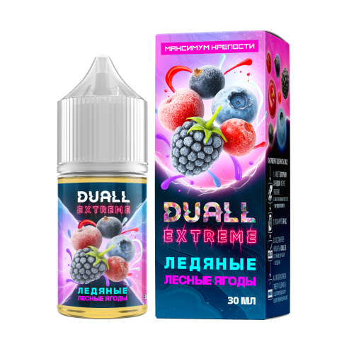 Duall Extreme Extra Hard Ледяные лесные ягоды 30мл