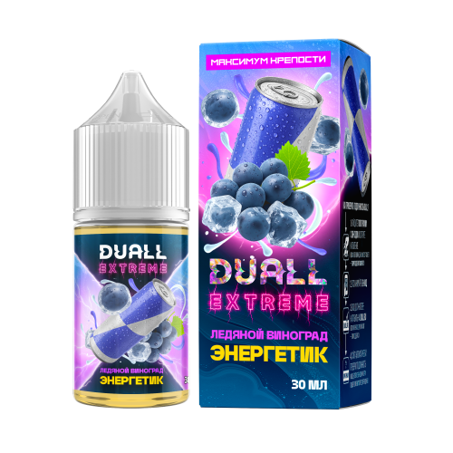 Duall Extreme Extra Hard Ледяной виноград энергетик 30мл