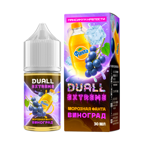 Duall Extreme Extra Hard Морозная фанта виноград 30мл