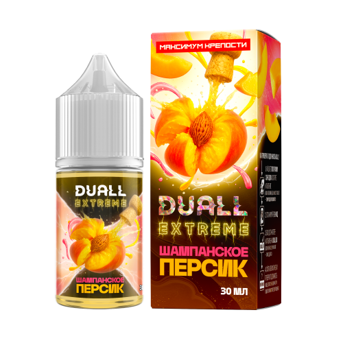 Duall Extreme Extra Hard Шампанское персик 30мл