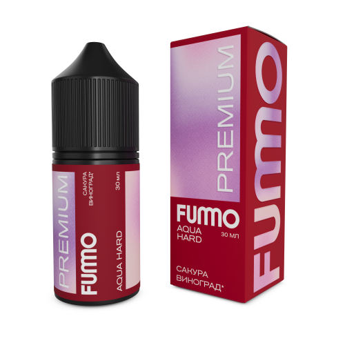 Жидкость Fummo Aqua HARD Сакура Виноград 30мл 