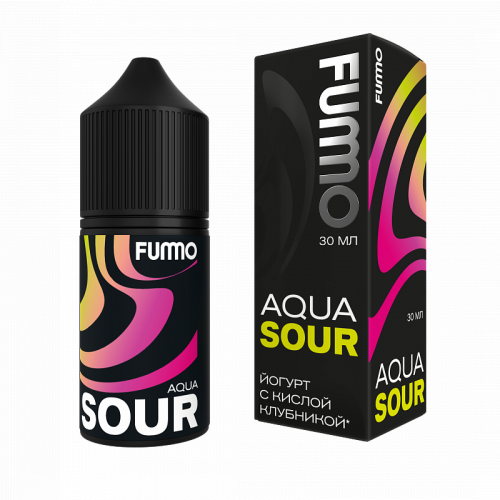 Fummo Aqua Sour Йогурт с кислой клубникой 2% 30мл Fummo Aqua Sour Йогурт с кислой клубникой 2% 30мл