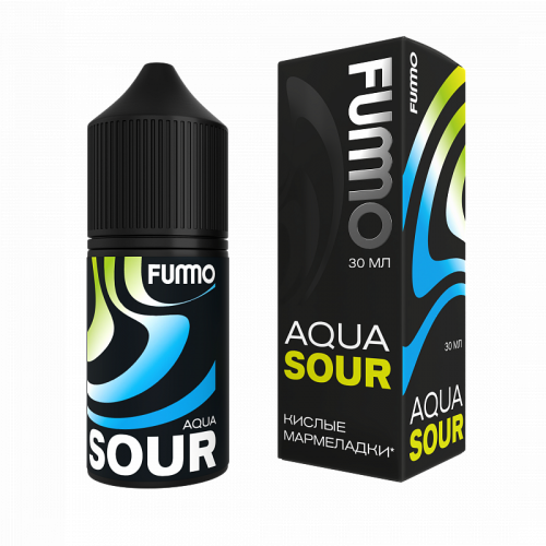 Fummo Aqua Sour Кислые мармеладки 2% 30мл Fummo Aqua Sour Кислые мармеладки 2% 30мл
