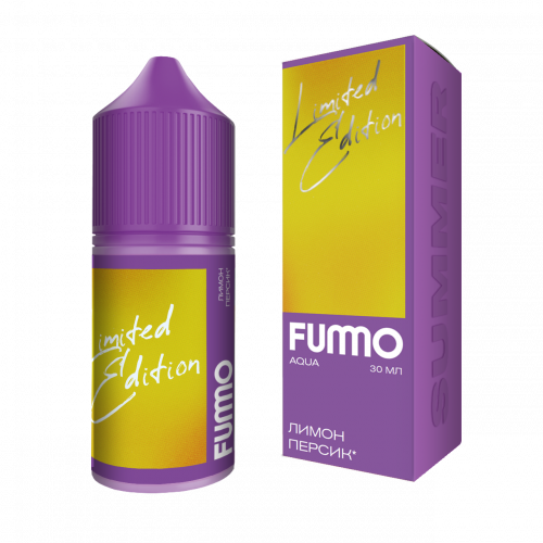 Жидкость Fummo Aqua 2 4seasons Лимон Персик 30мл 