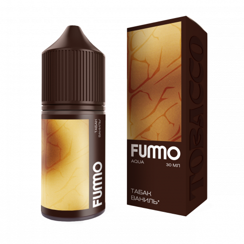 Fummo Aqua Tobacco Табак Ваниль 30мл