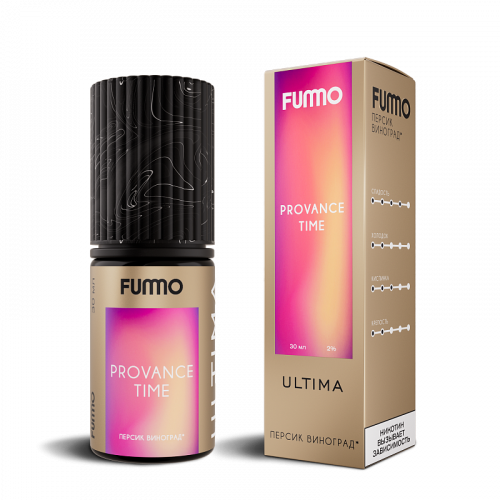 Fummo Ultima Персик Виноград 30 мл Fummo Ultima Персик Виноград 30 мл