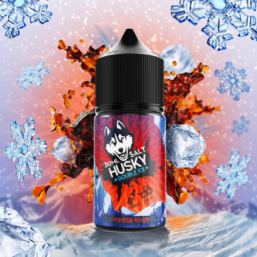 Husky Double Ice Salt Hard Winter River Double (Кола Холодок) 30мл