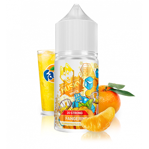 Жидкость Husky White 3X ICE Fangerine (Мандариновая фанта Лёд) 20мг 30мл