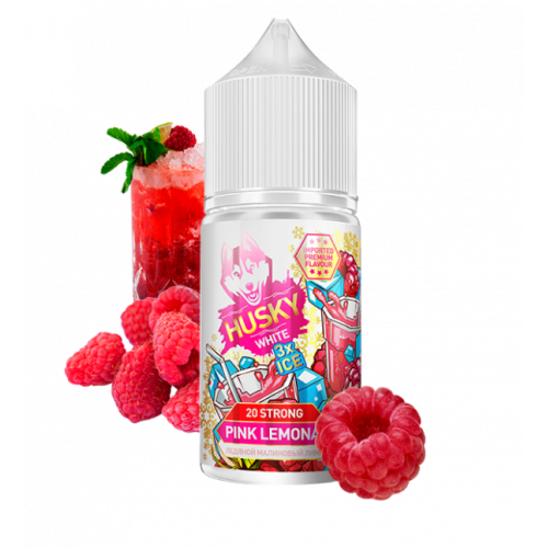 Жидкость Husky White 3X ICE Strong Pink Lemonade (Ледяной малиновый лимонад) 30мл Жидкость Husky White 3X ICE Strong Pink Lemonade (Ледяной малиновый лимонад) 30мл