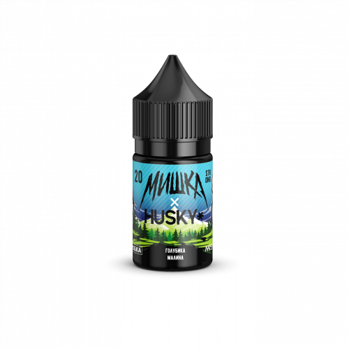 Жидкость Мишка x Husky Голубика Малина 30мл 20мг