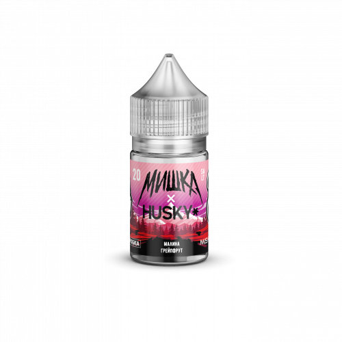 Жидкость Мишка x Husky Малина Грейпфрут 30мл 20мг Жидкость Мишка x Husky Малина Грейпфрут 30мл 20мг
