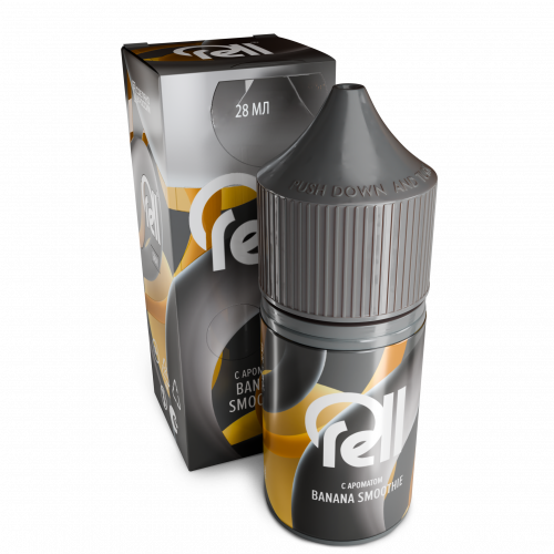 Rell Gray 20мг Banana Smoothie (Банановый Смузи) 28мл Rell Gray 20мг Banana Smoothie (Банановый Смузи) 28мл