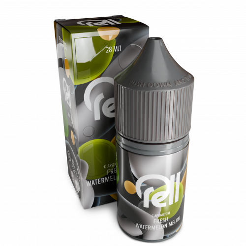 Rell Gray 20мг Fresh Watermelon Melon (Арбузный фреш с Дыней) 28мл Rell Gray 20мг Fresh Watermelon Melon (Арбузный фреш с Дыней) 28мл