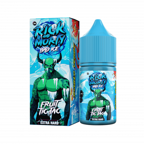Rick and Morty Bad ICE Фруктовый Тик-так 30мл Rick and Morty Bad ICE Фруктовый Тик-так 30мл